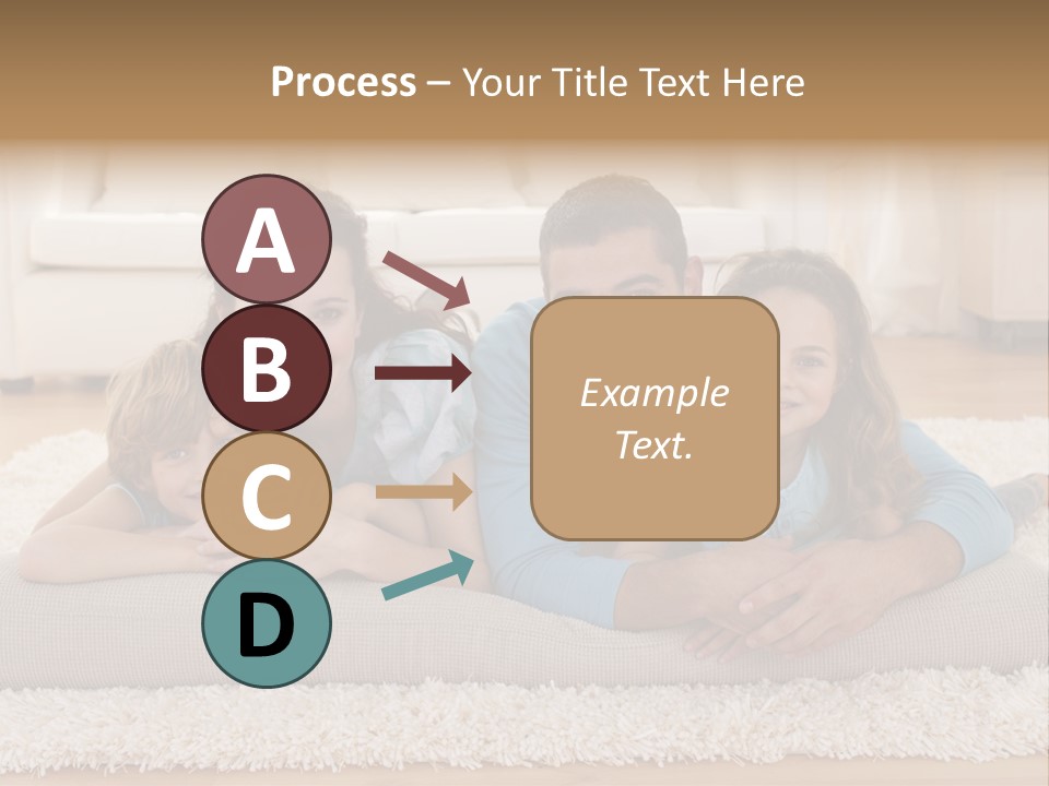 Portrait Lying House PowerPoint Template