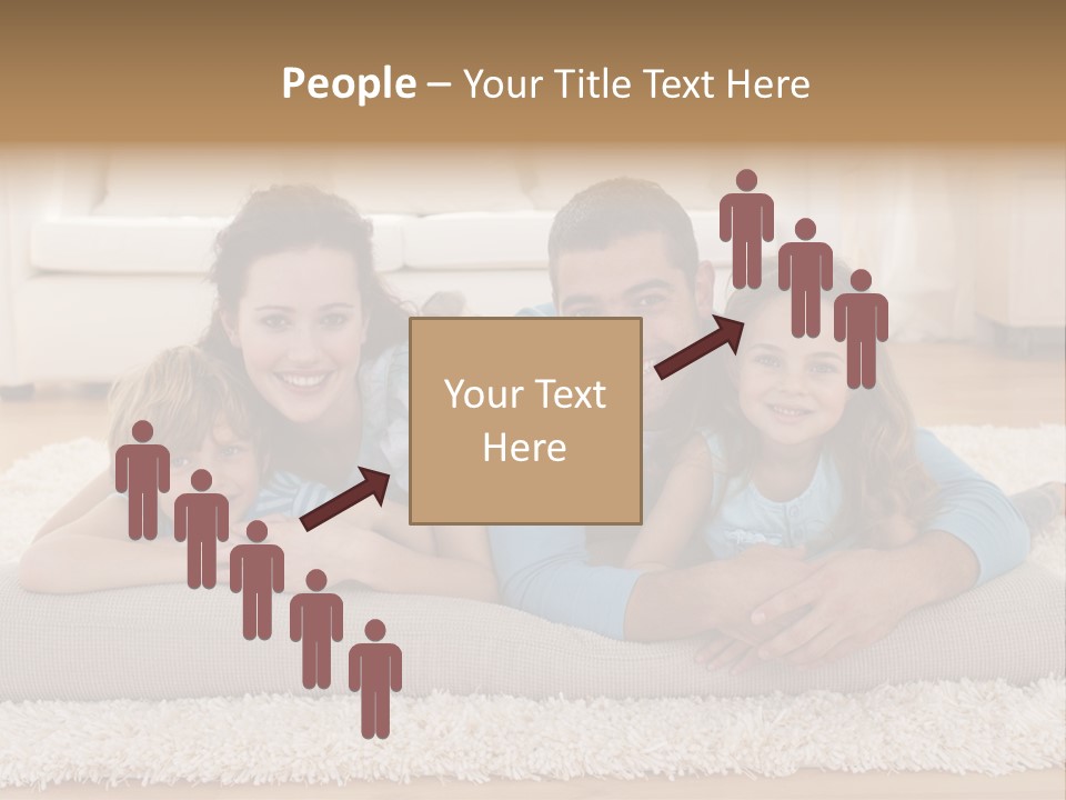 Portrait Lying House PowerPoint Template