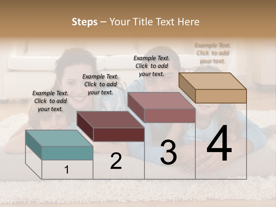 Portrait Lying House PowerPoint Template