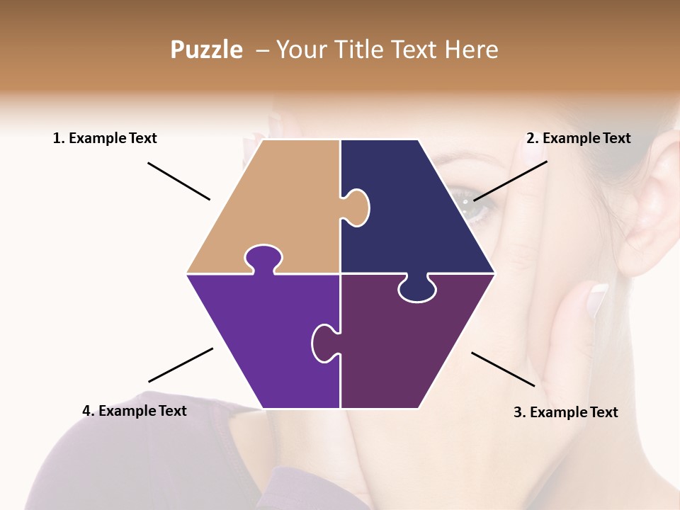 One Peep Emotion PowerPoint Template