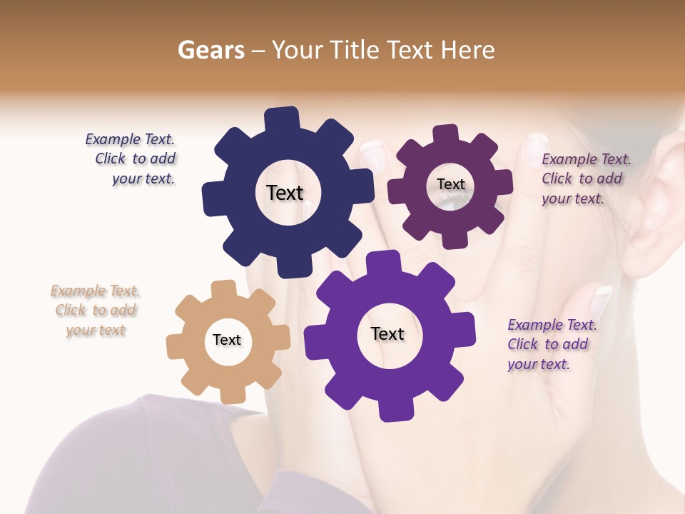 One Peep Emotion PowerPoint Template