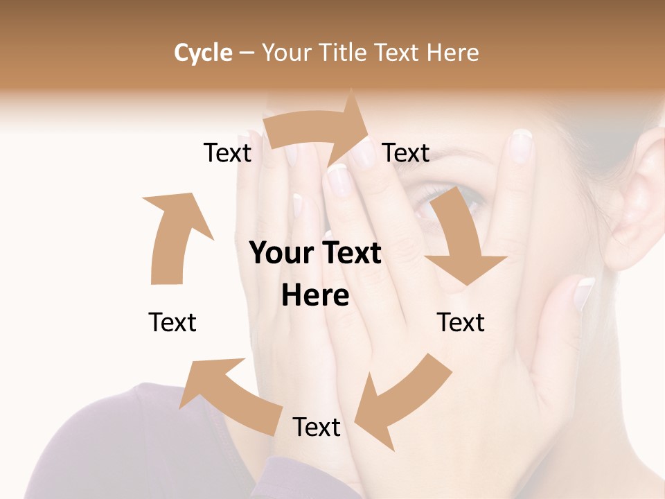 One Peep Emotion PowerPoint Template