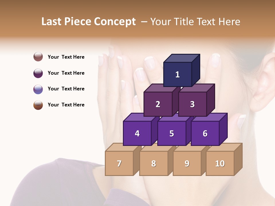 One Peep Emotion PowerPoint Template