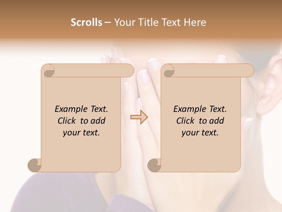 One Peep Emotion PowerPoint Template
