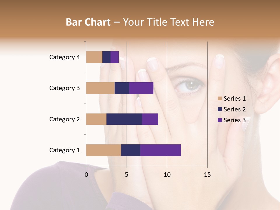One Peep Emotion PowerPoint Template