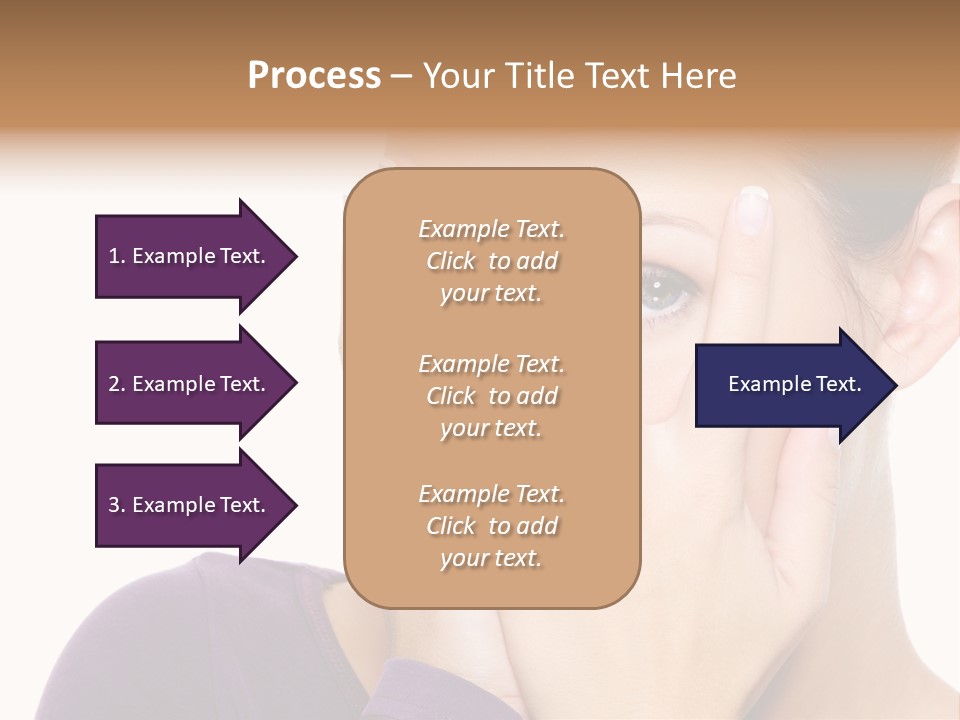 One Peep Emotion PowerPoint Template