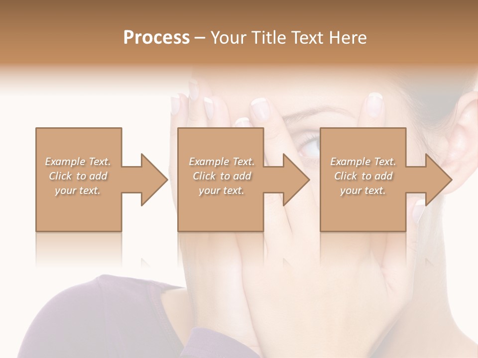 One Peep Emotion PowerPoint Template