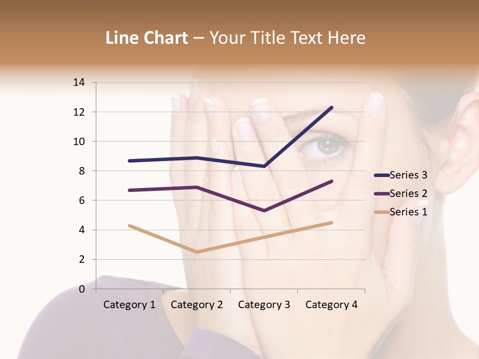 One Peep Emotion PowerPoint Template