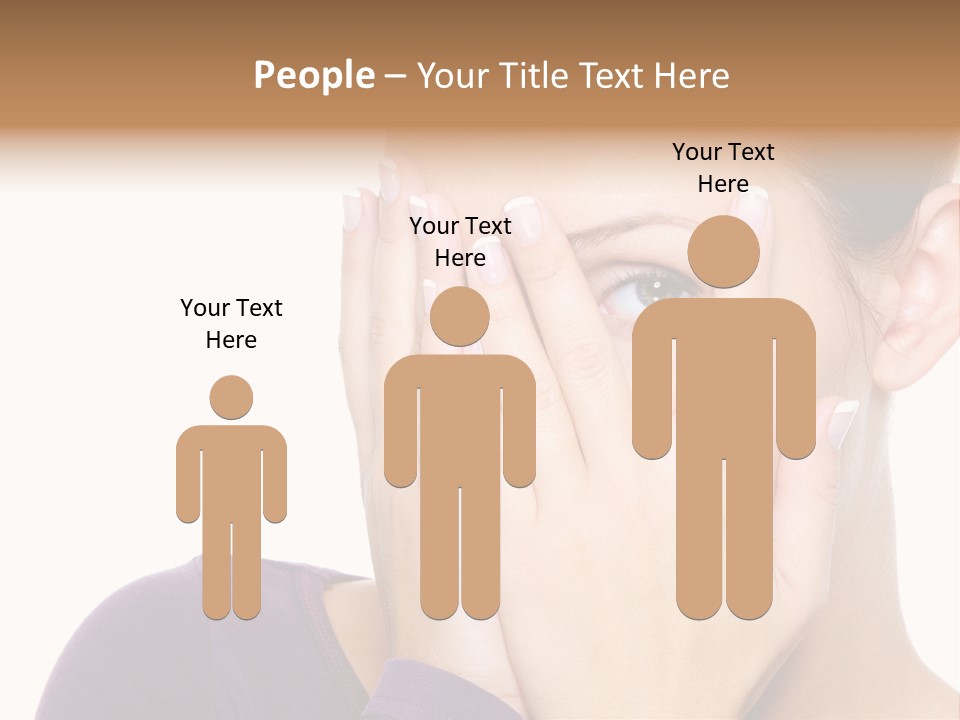 One Peep Emotion PowerPoint Template