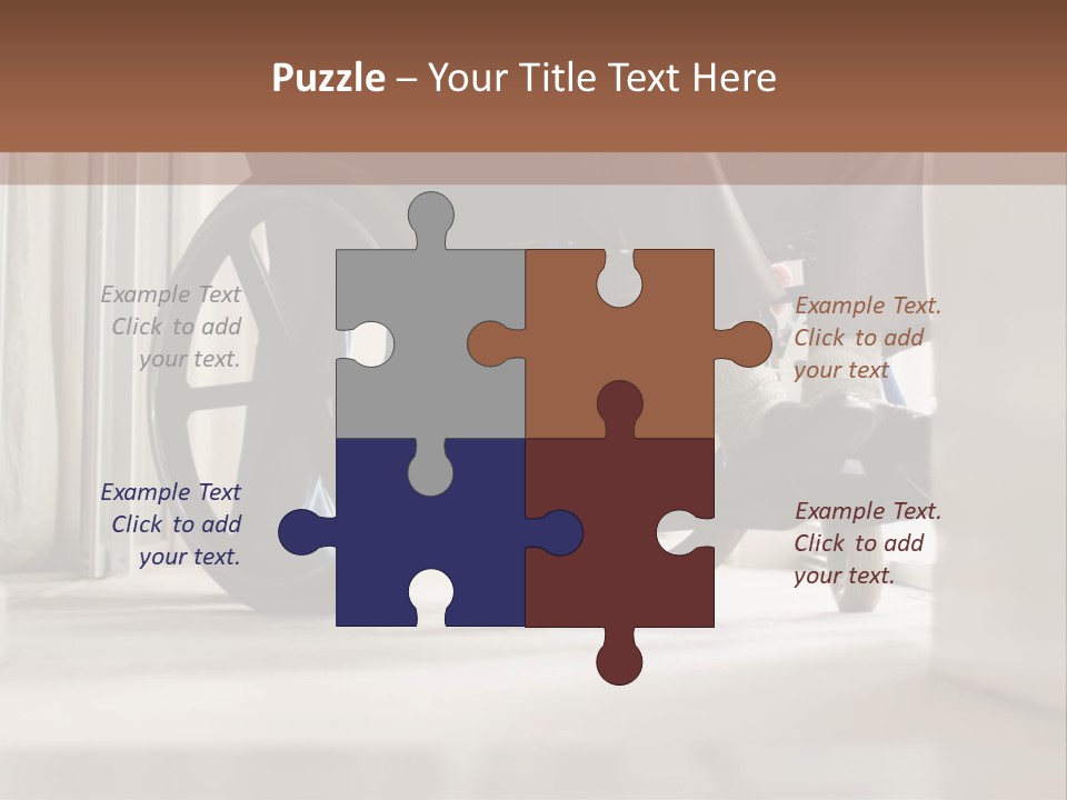 Brown Peeled Eat PowerPoint Template