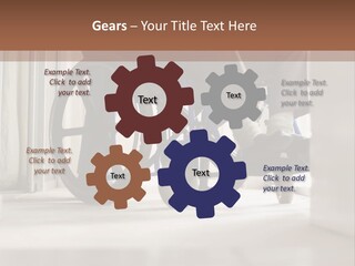 Brown Peeled Eat PowerPoint Template