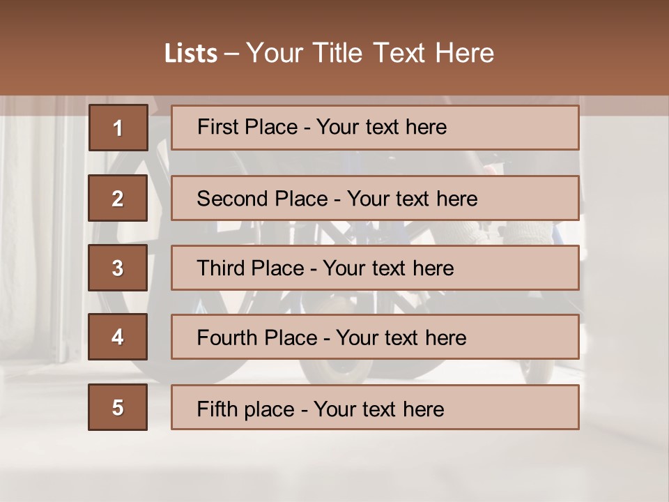 Brown Peeled Eat PowerPoint Template
