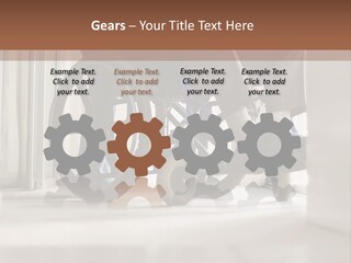 Brown Peeled Eat PowerPoint Template