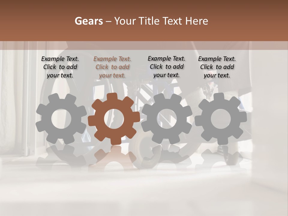 Brown Peeled Eat PowerPoint Template