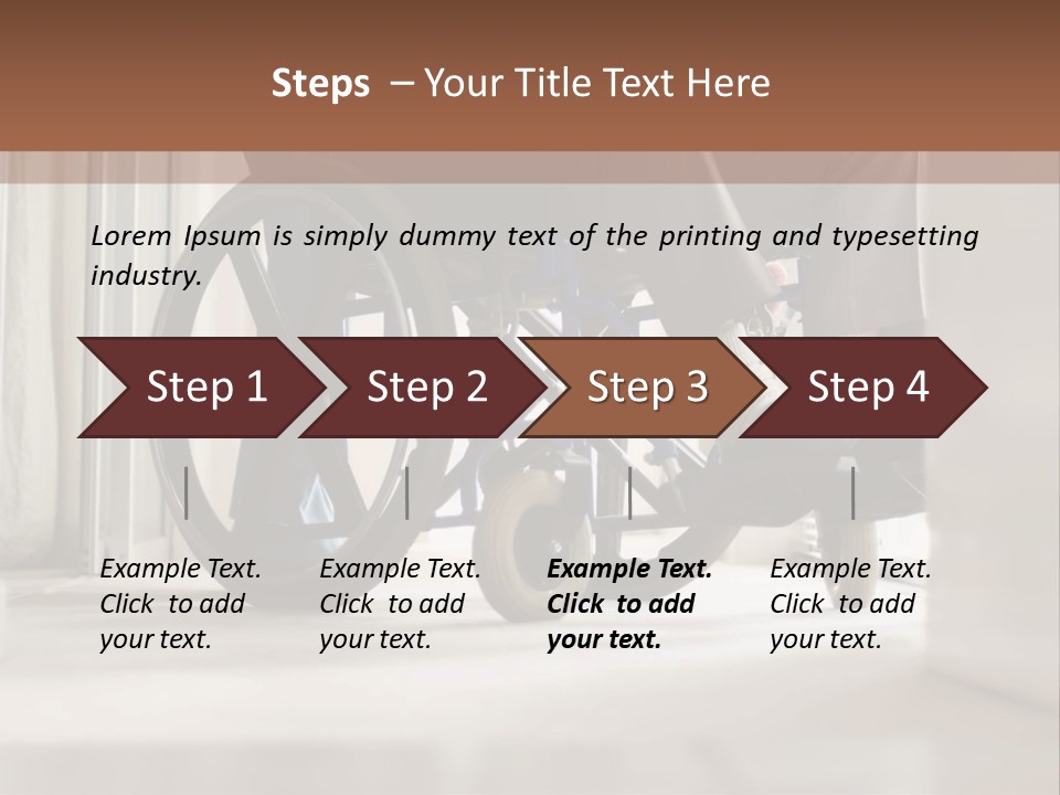 Brown Peeled Eat PowerPoint Template