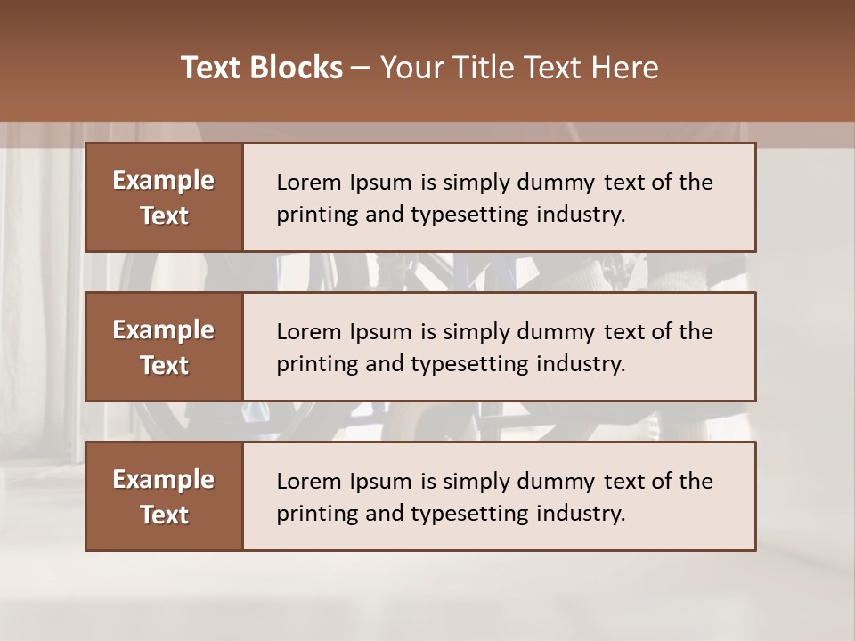 Brown Peeled Eat PowerPoint Template