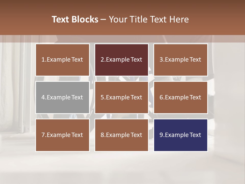 Brown Peeled Eat PowerPoint Template