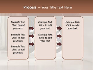 Brown Peeled Eat PowerPoint Template