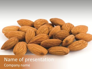 Brown Peeled Eat PowerPoint Template