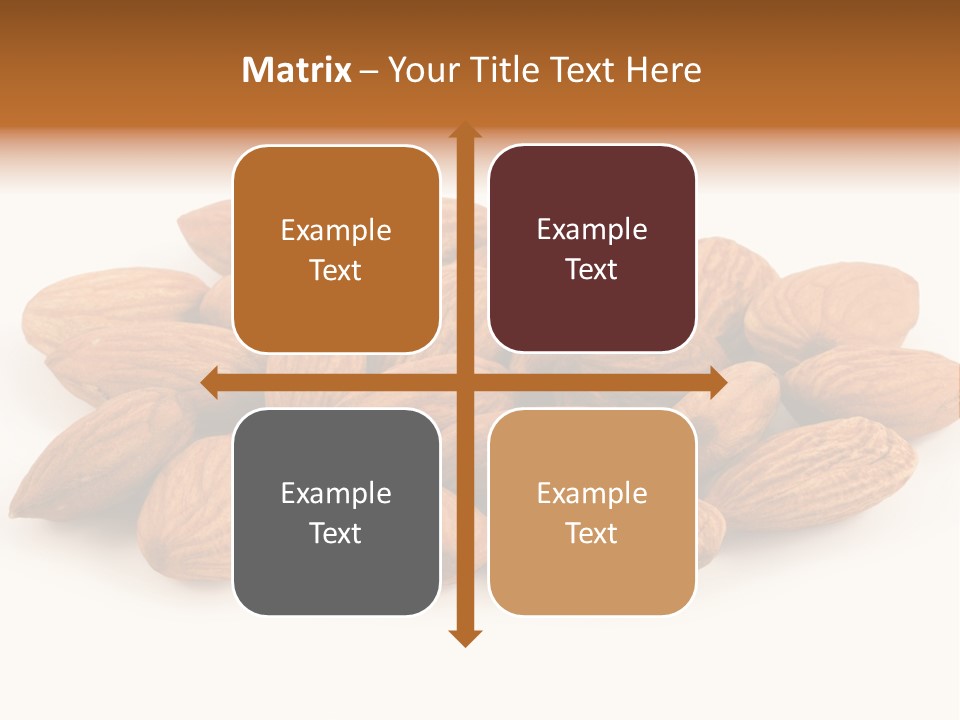 Brown Peeled Eat PowerPoint Template