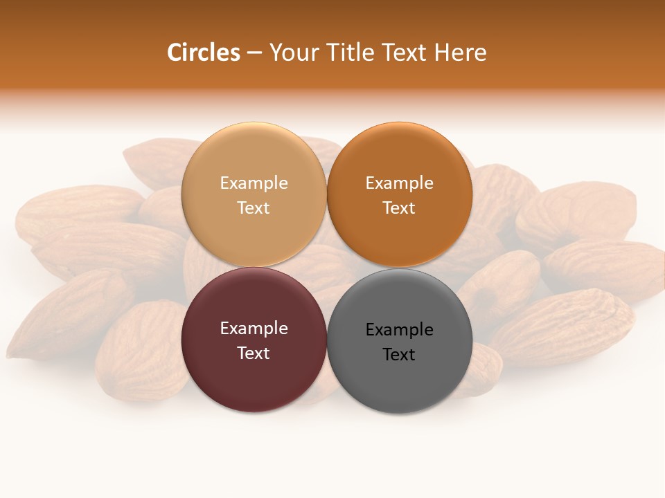 Brown Peeled Eat PowerPoint Template