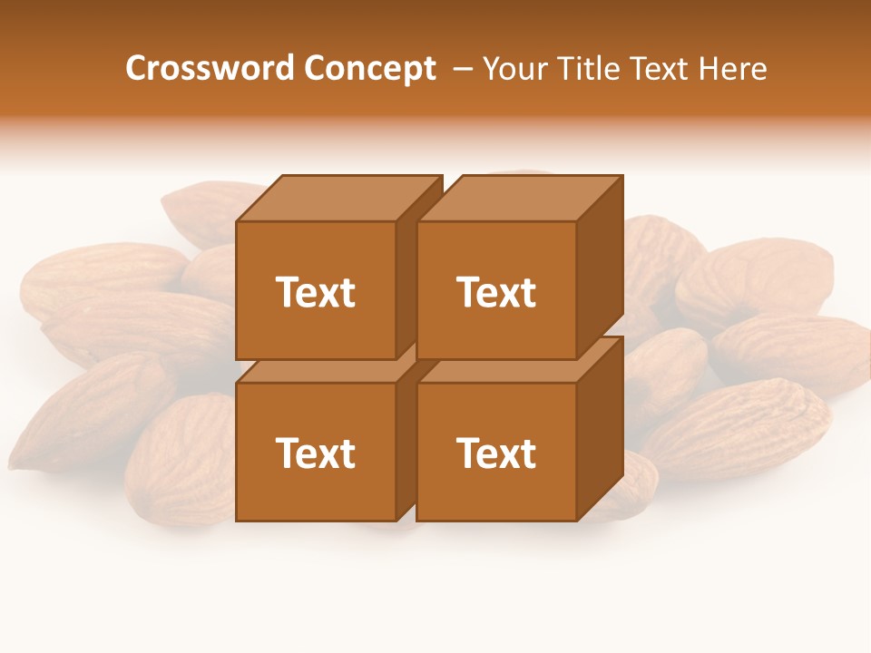 Brown Peeled Eat PowerPoint Template