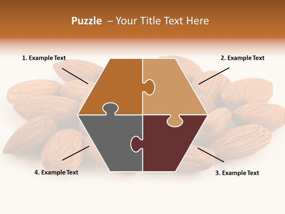 Brown Peeled Eat PowerPoint Template