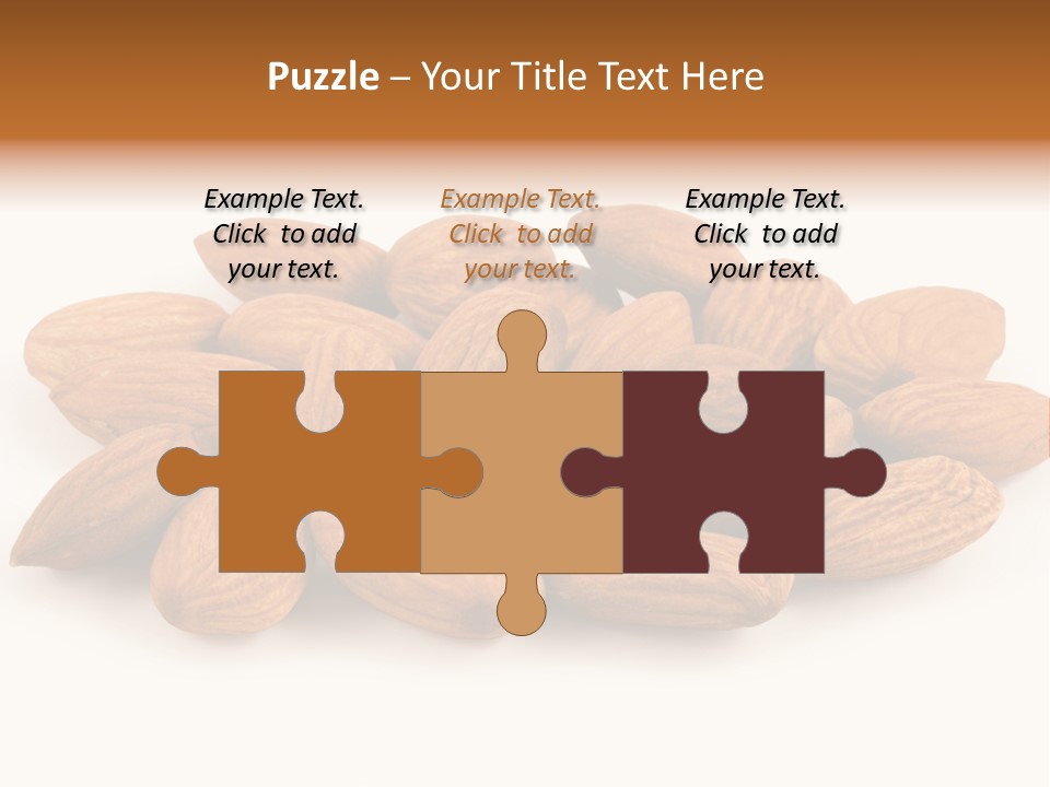 Brown Peeled Eat PowerPoint Template