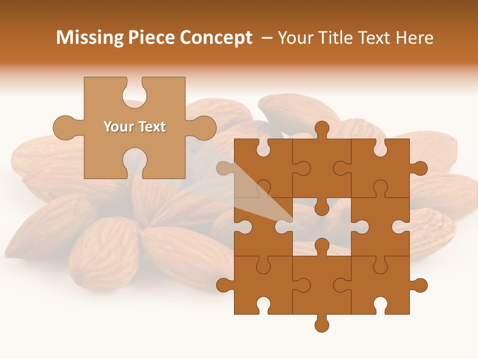 Brown Peeled Eat PowerPoint Template