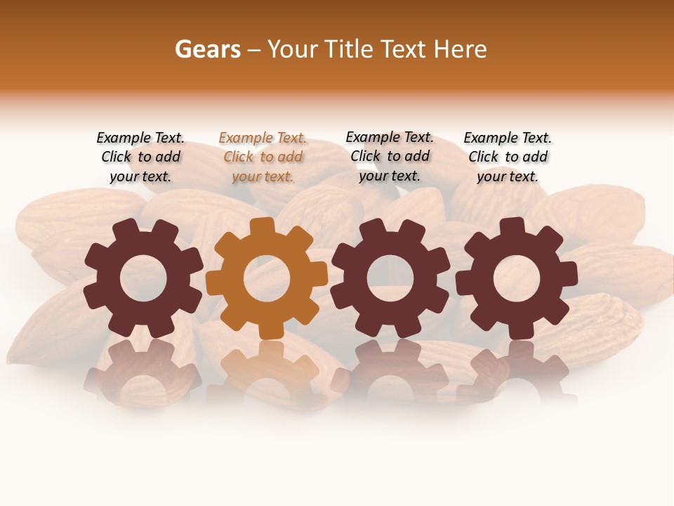 Brown Peeled Eat PowerPoint Template