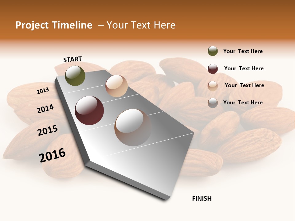Brown Peeled Eat PowerPoint Template