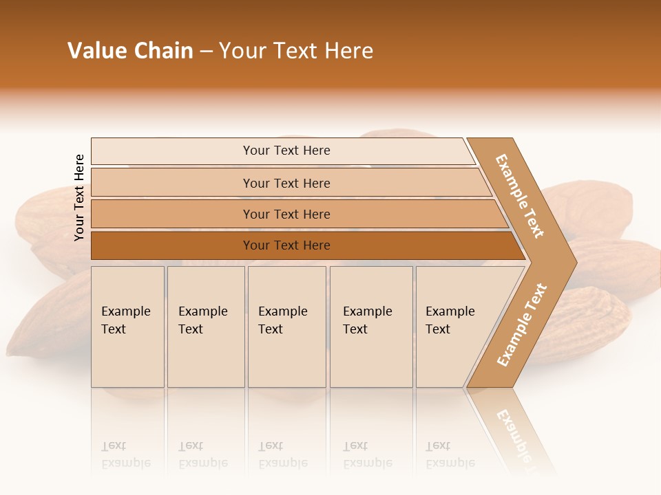 Brown Peeled Eat PowerPoint Template
