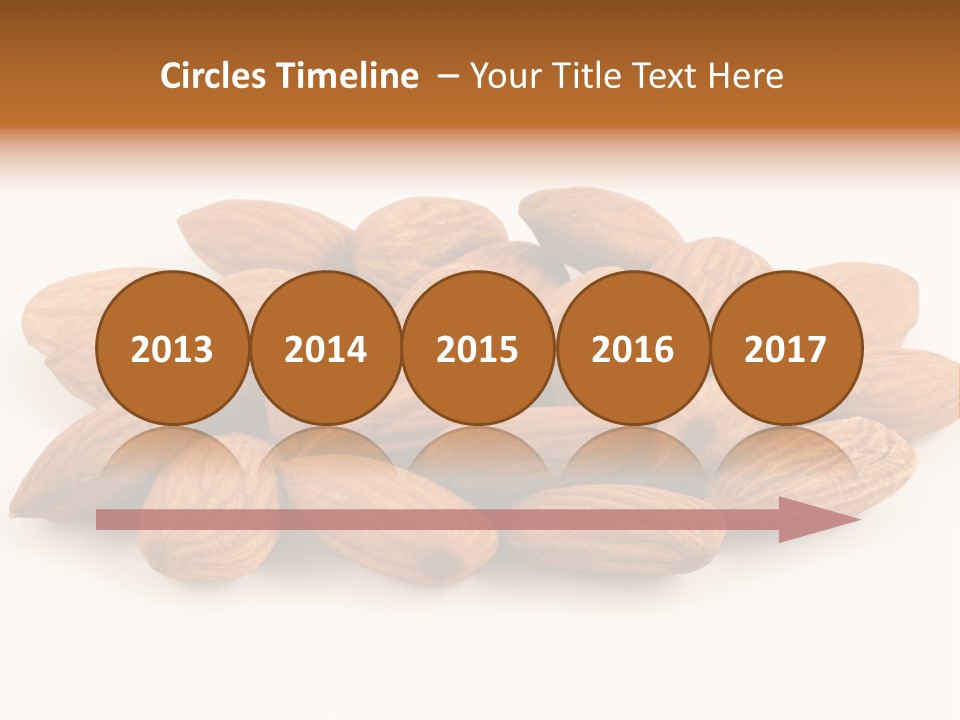 Brown Peeled Eat PowerPoint Template