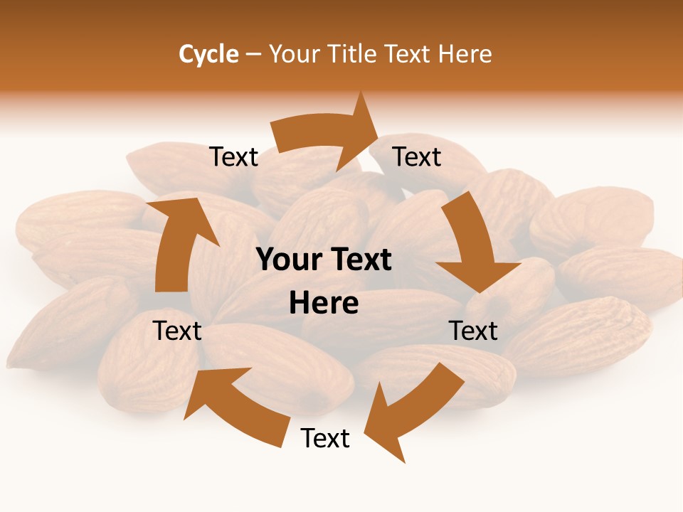 Brown Peeled Eat PowerPoint Template