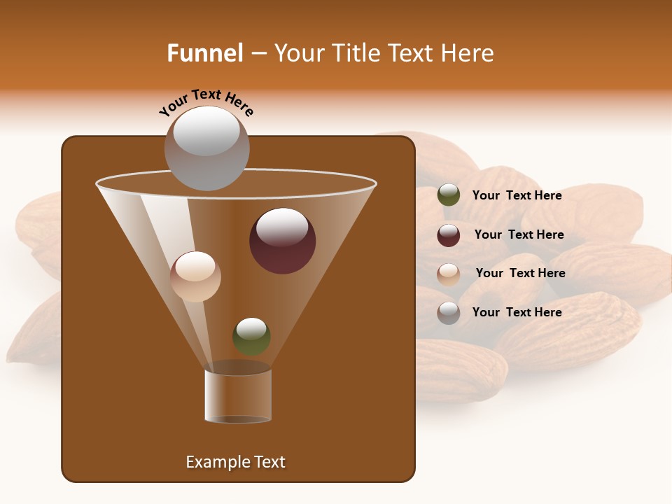 Brown Peeled Eat PowerPoint Template