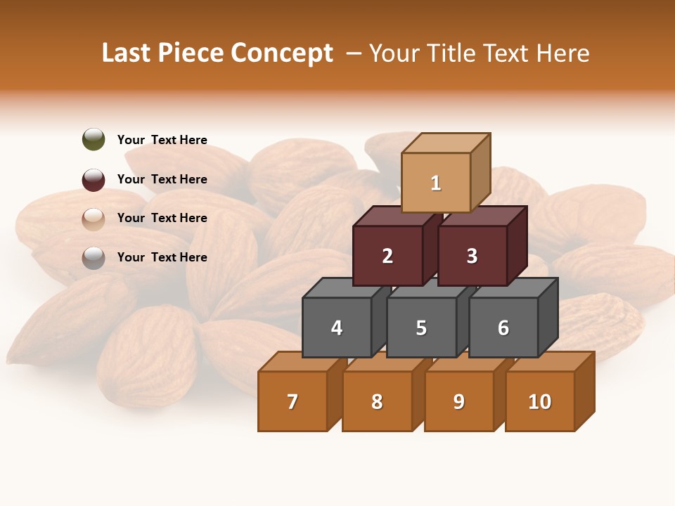Brown Peeled Eat PowerPoint Template