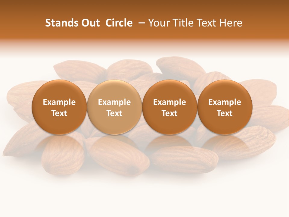 Brown Peeled Eat PowerPoint Template
