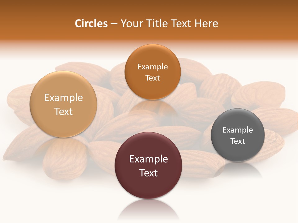 Brown Peeled Eat PowerPoint Template