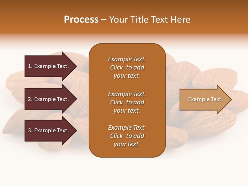 Brown Peeled Eat PowerPoint Template