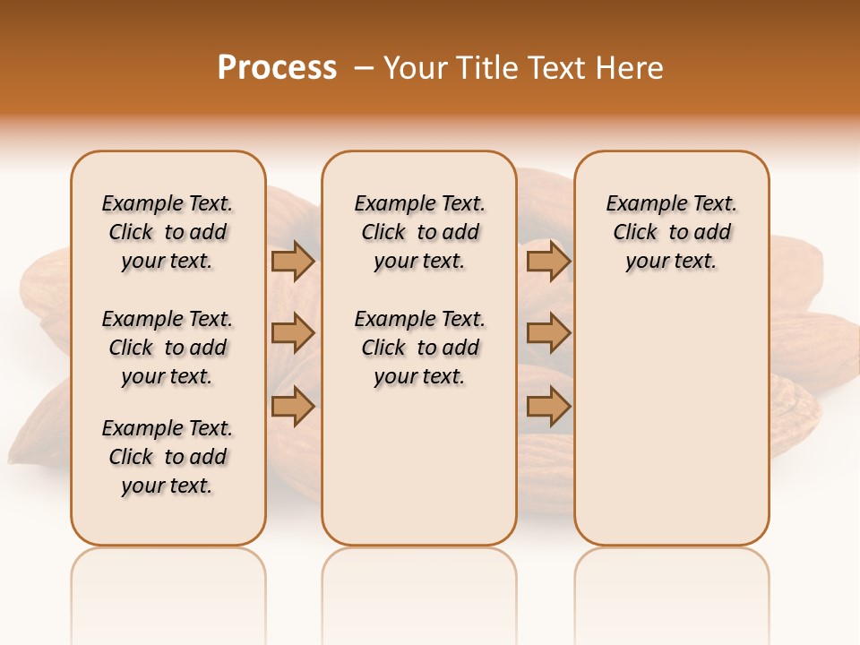 Brown Peeled Eat PowerPoint Template