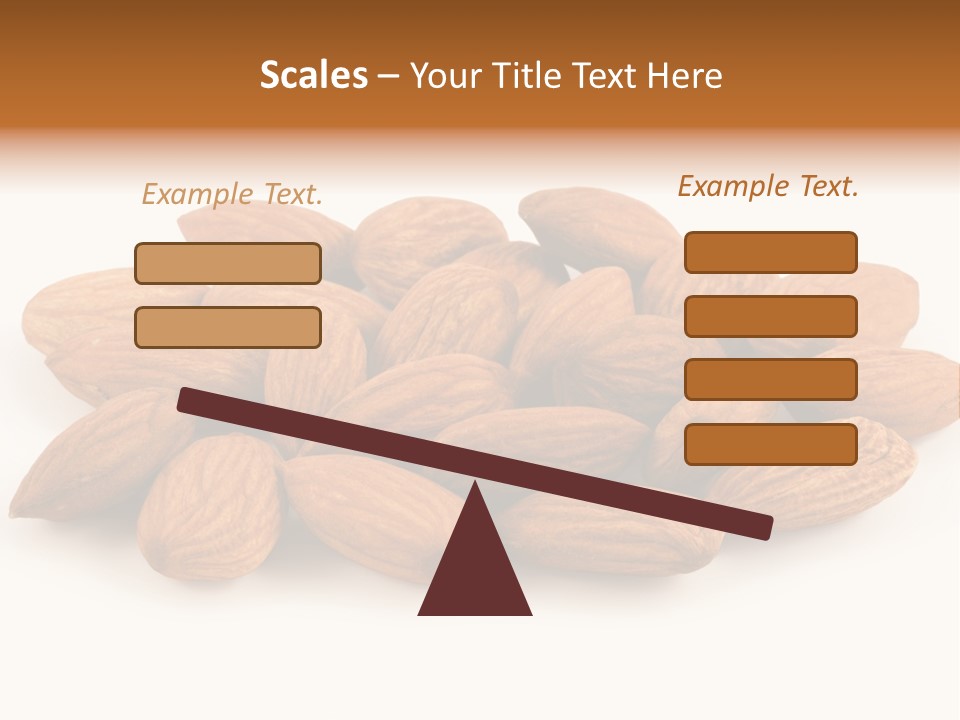 Brown Peeled Eat PowerPoint Template