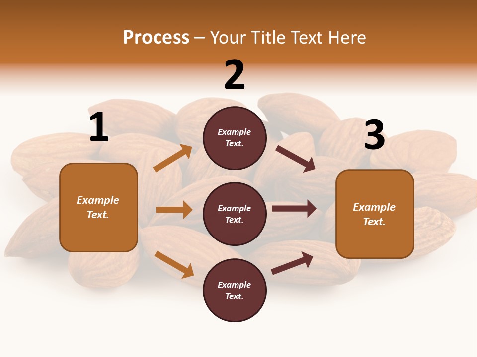 Brown Peeled Eat PowerPoint Template