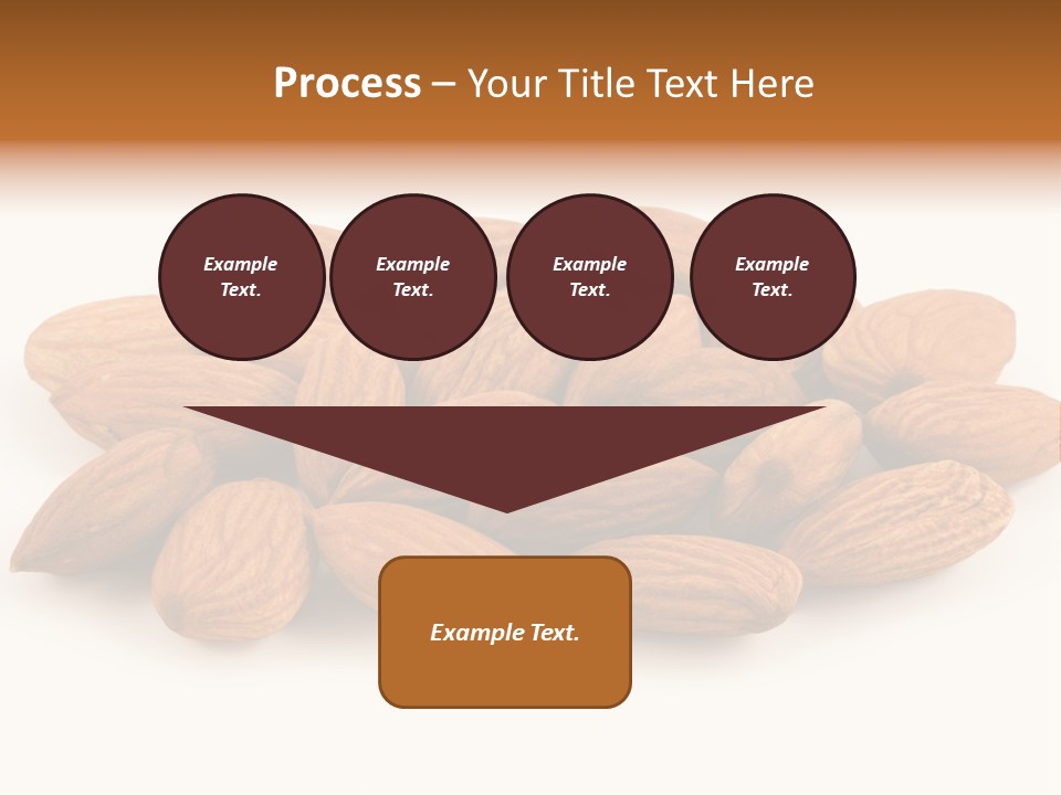 Brown Peeled Eat PowerPoint Template