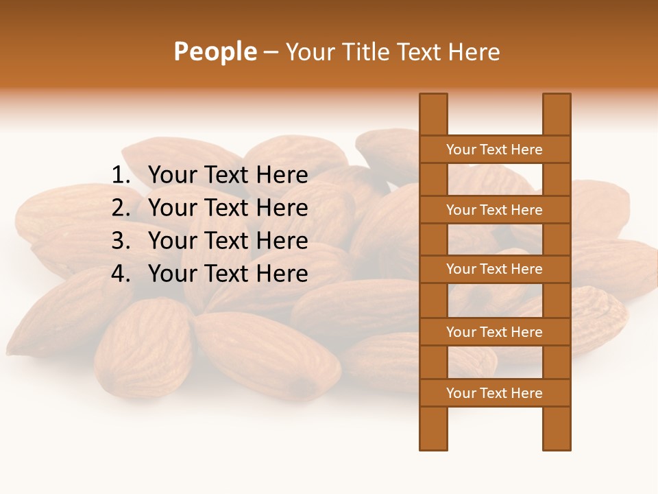 Brown Peeled Eat PowerPoint Template