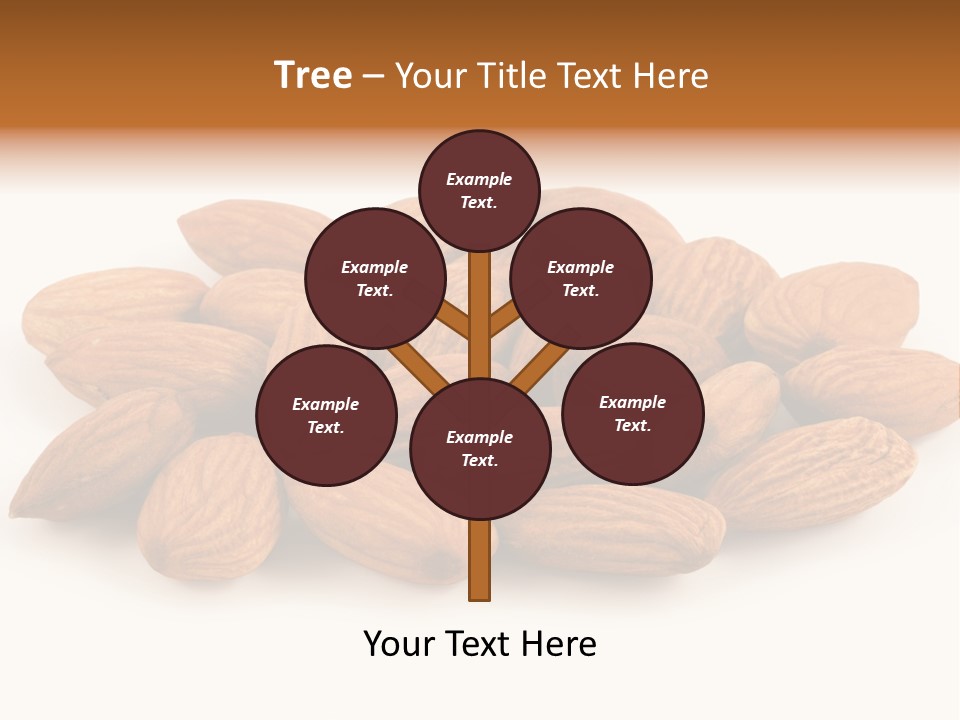 Brown Peeled Eat PowerPoint Template