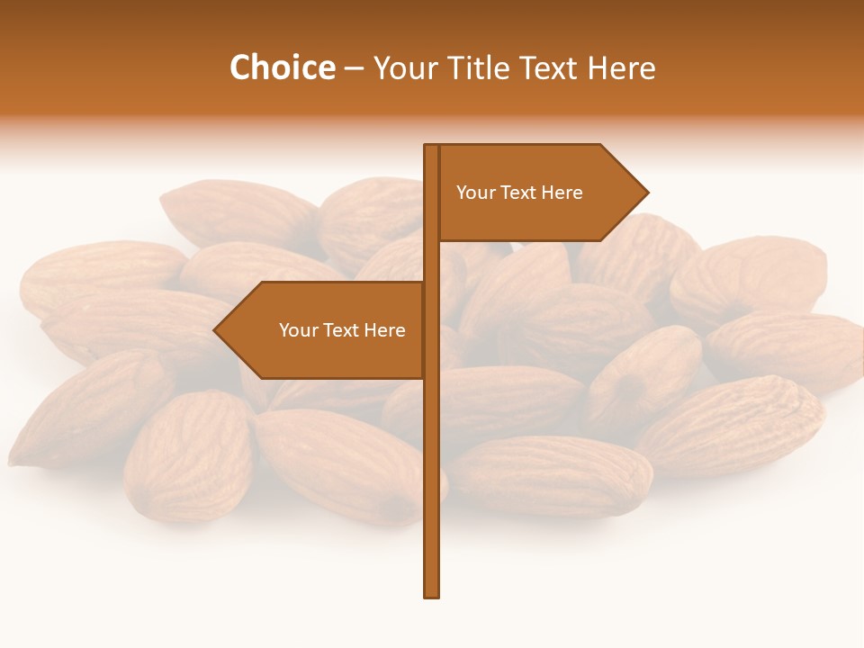 Brown Peeled Eat PowerPoint Template