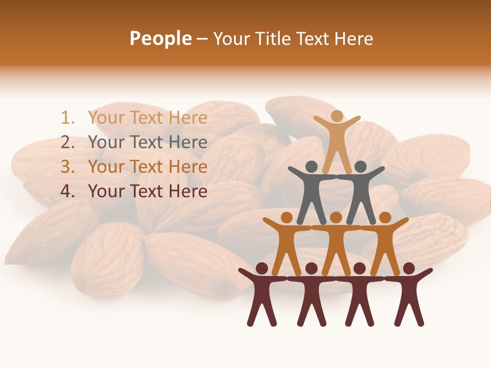 Brown Peeled Eat PowerPoint Template