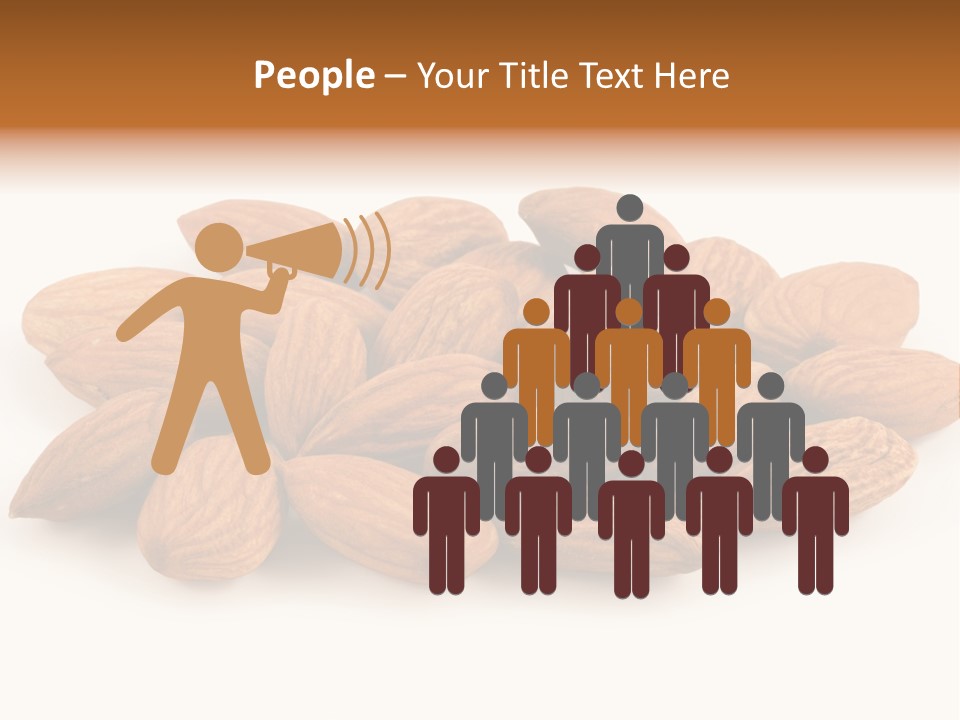 Brown Peeled Eat PowerPoint Template