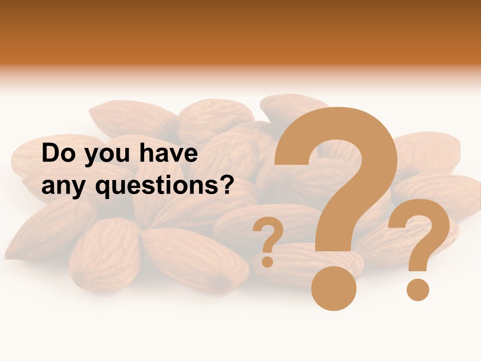 Brown Peeled Eat PowerPoint Template