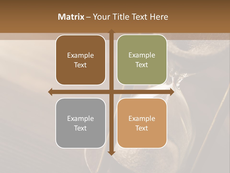 Closeup Clock Timer PowerPoint Template